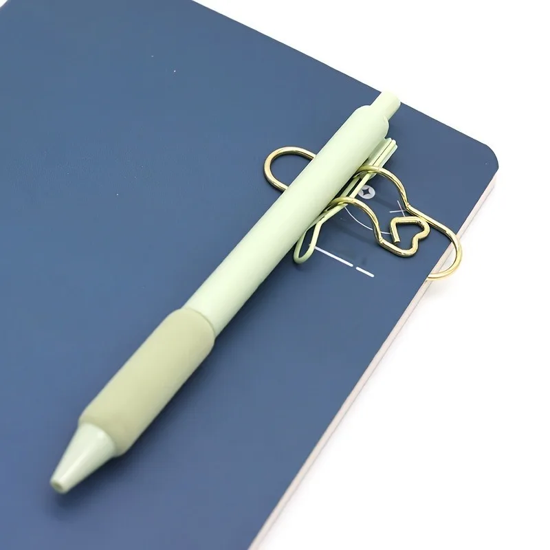 4 Stück Multifunktionaler Liebesstift-Clip, Tragbarer Hängender Stift-Clip Mit Festem Sitz, Büroklammer Für Notizbuch, Schreibwaren-Zubehör 4 Stück Multifunktionaler Liebesstift-Clip, Tragbarer Hängender Stift-Clip Mit Festem Sitz, Büroklammer Für Notizbuch, Schreibwaren-Zubehör - Image 4