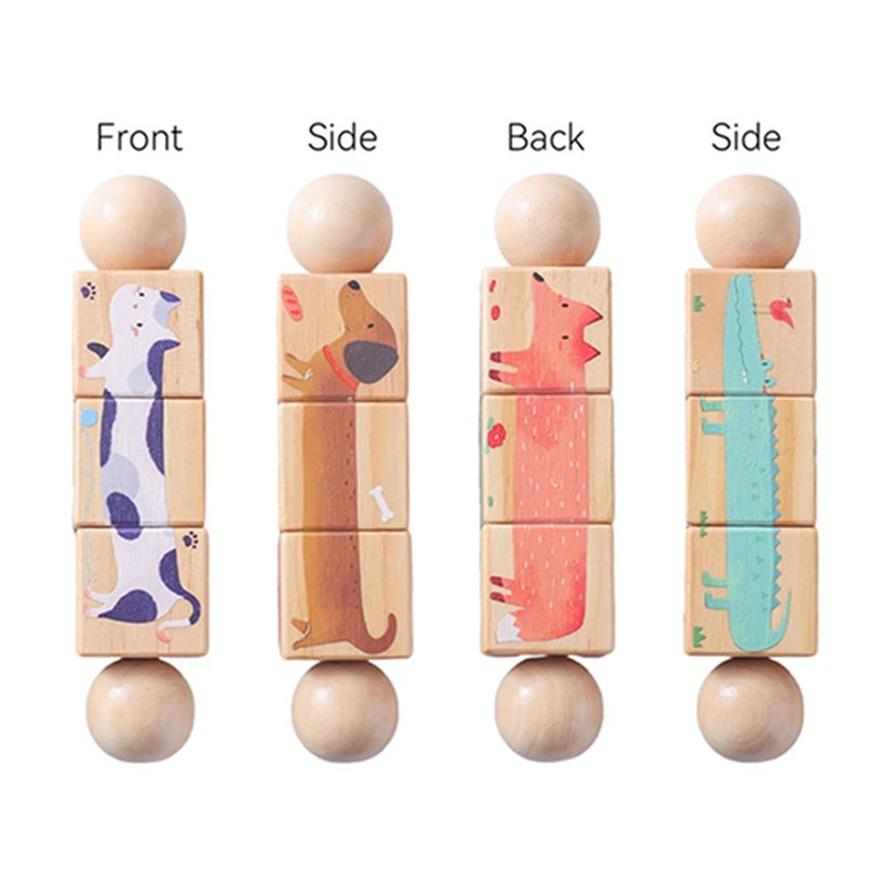 Baby Wooden Rotating Jigsaw Puzzle Hand Bell Toy Montessori Educational Sensory Cognition Toys Wooden Music Rattle Toy Baby Gift Baby Wooden Rotating Jigsaw Puzzle Hand Bell Toy Montessori Educational Sensory Cognition Toys Wooden Music Rattle Toy Baby Gift - Image 15