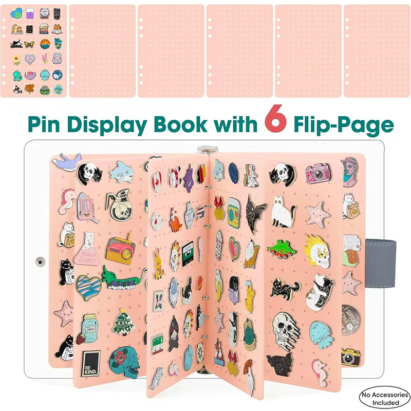 Filz Pin-Sammelalbum – Diy Display-Buch Für Abzeichen, Broschen, Charms Und Souvenirs Filz Pin-Sammelalbum – Diy Display-Buch Für Abzeichen, Broschen, Charms Und Souvenirs - Image 8