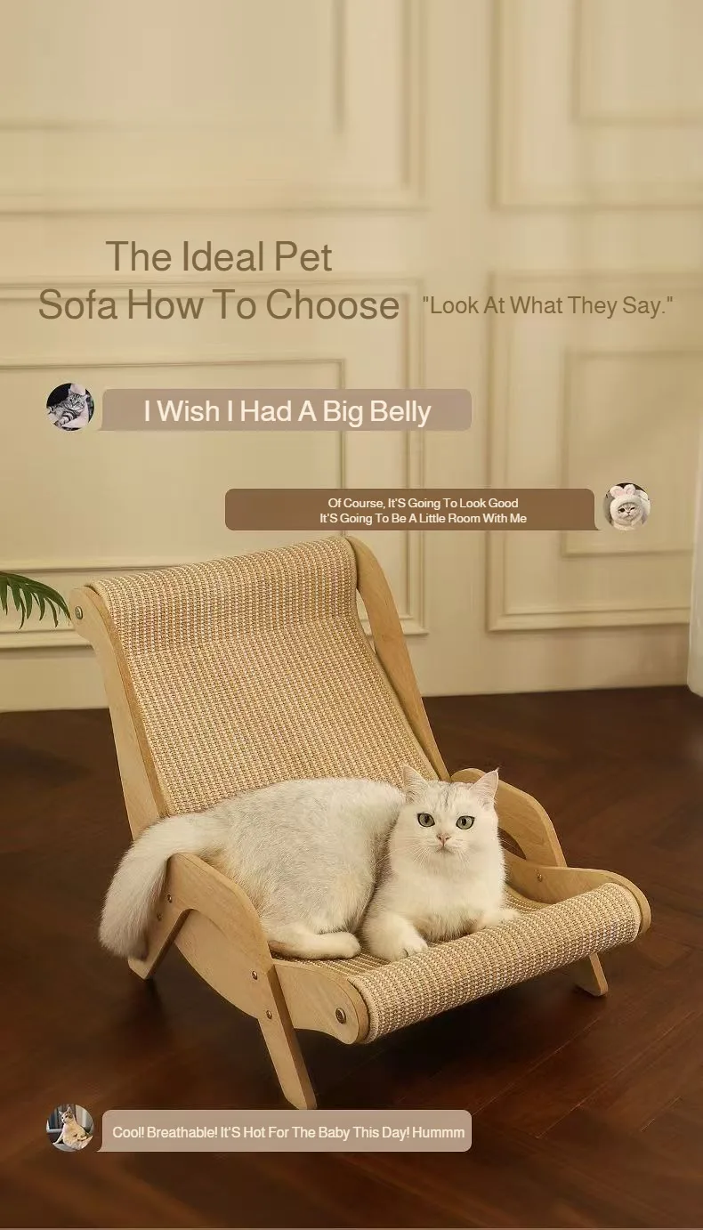 Sisal Cat Scratcher, Durable, One-Piece Sofa Style, Claw Grinding Tool, Extra Large Scratcher, Cat Bed, Pet Supplies Sisal Cat Scratcher, Durable, One-Piece Sofa Style, Claw Grinding Tool, Extra Large Scratcher, Cat Bed, Pet Supplies - Image 11