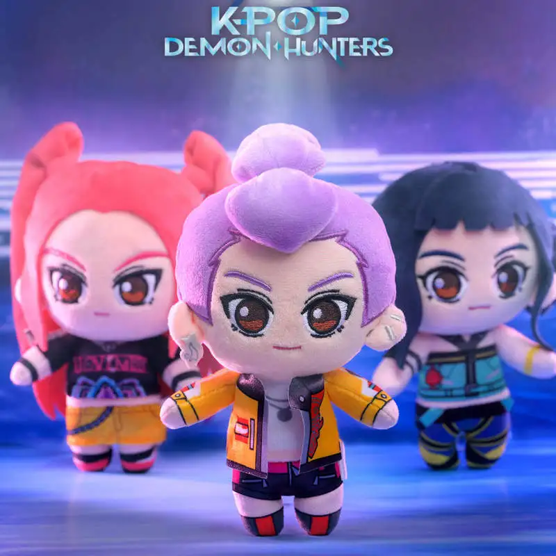 Hot Toys K-Pop Demon Hunters Cosbi Plüsch-Anhänger Blindbox Stofftierfigur Lumi Zoe Mila Qinyu Tiger Für Sammler-Fans Hot Toys K-Pop Demon Hunters Cosbi Plüsch-Anhänger Blindbox Stofftierfigur Lumi Zoe Mila Qinyu Tiger Für Sammler-Fans - Image 3
