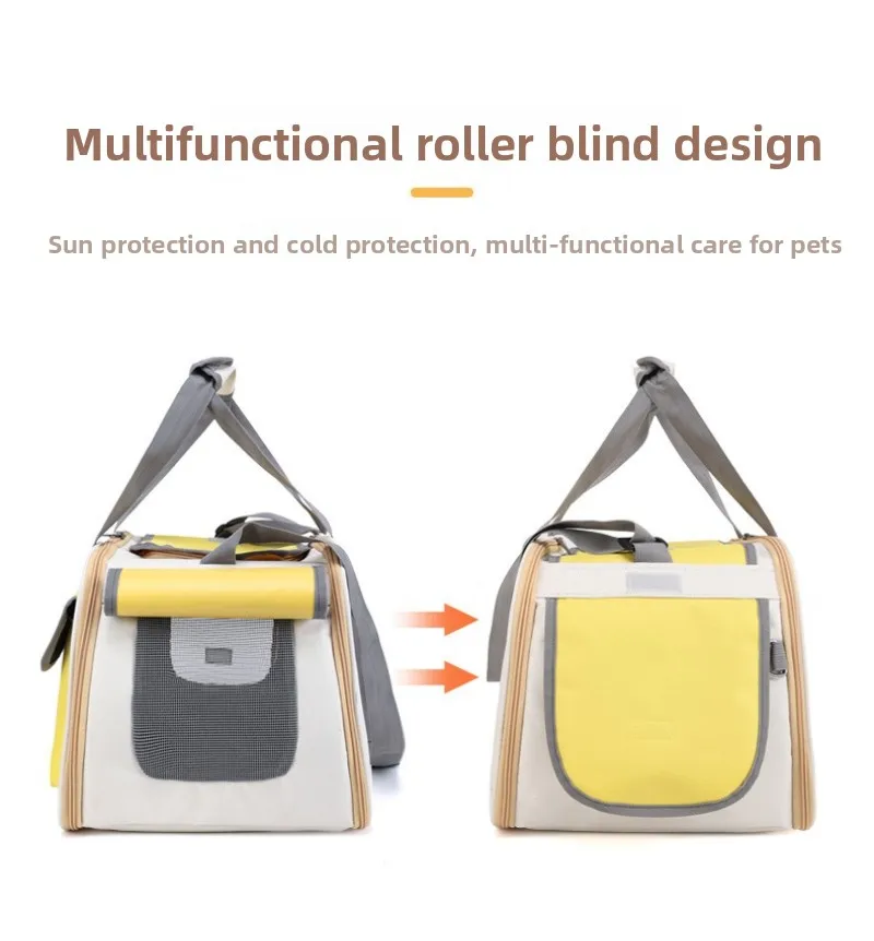 1Pcs Portable Pet Carrier Cat Bag For Cats And Dogs Ideal For Travel And Outdoor Activities Suitable For Cats And Small Dogs 1Pcs Portable Pet Carrier Cat Bag For Cats And Dogs Ideal For Travel And Outdoor Activities Suitable For Cats And Small Dogs - Image 6