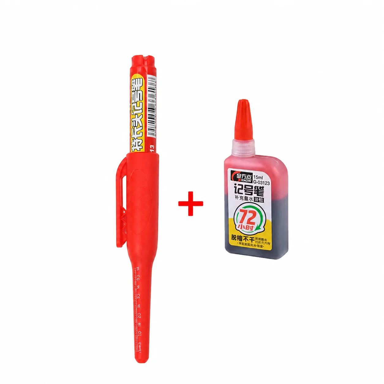 1–6 Stück, 45 Mm, Wasserdicht, Lange Kopfspitze, Tiefloch-Marker, Fliesen-Tischler-Stift, Mehrzweck Für Die Holzbearbeitung, Schwarze/Blaue/Rote Tinte 1–6 Stück, 45 Mm, Wasserdicht, Lange Kopfspitze, Tiefloch-Marker, Fliesen-Tischler-Stift, Mehrzweck Für Die Holzbearbeitung, Schwarze/Blaue/Rote Tinte - Image 31