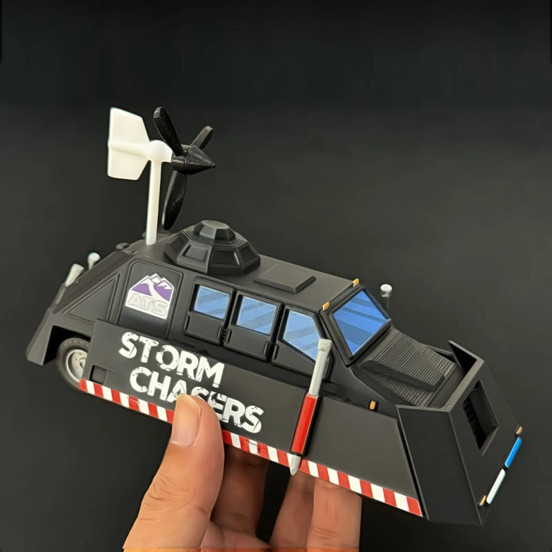 3D-Gedrucktes Tiv2 Einsatzfähiges Tornado-Abfangfahrzeug Statisches Maßstabsmodell Sammlerstück Schreibtisch-Dekoration Geschenk Für Sturmjäger Und Wissenschaftsfans 3D-Gedrucktes Tiv2 Einsatzfähiges Tornado-Abfangfahrzeug Statisches Maßstabsmodell Sammlerstück Schreibtisch-Dekoration Geschenk Für Sturmjäger Und Wissenschaftsfans - Image 4
