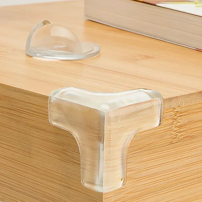 Baby Safety Silicone Table Corner Protector Furniture Edge Protection Cover Transparent Children Anti Collision Edge Guards Baby Safety Silicone Table Corner Protector Furniture Edge Protection Cover Transparent Children Anti Collision Edge Guards - Image 4