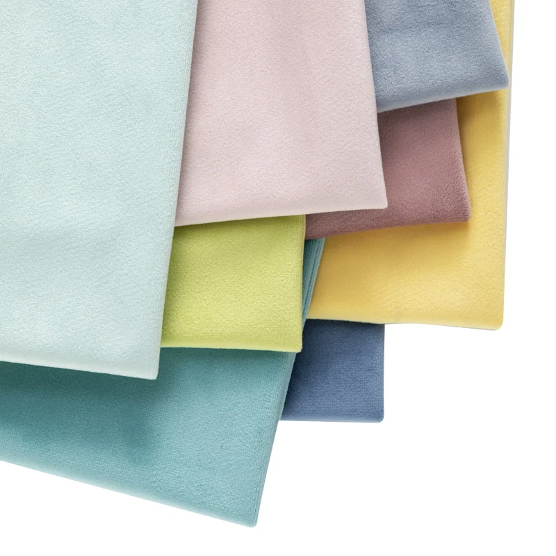 Velvet Fabric For Sofa Chairs Upholstery Fabrics Thicken Home Decoration Accessories By Half Meter Velvet Fabric For Sofa Chairs Upholstery Fabrics Thicken Home Decoration Accessories By Half Meter - Image 3