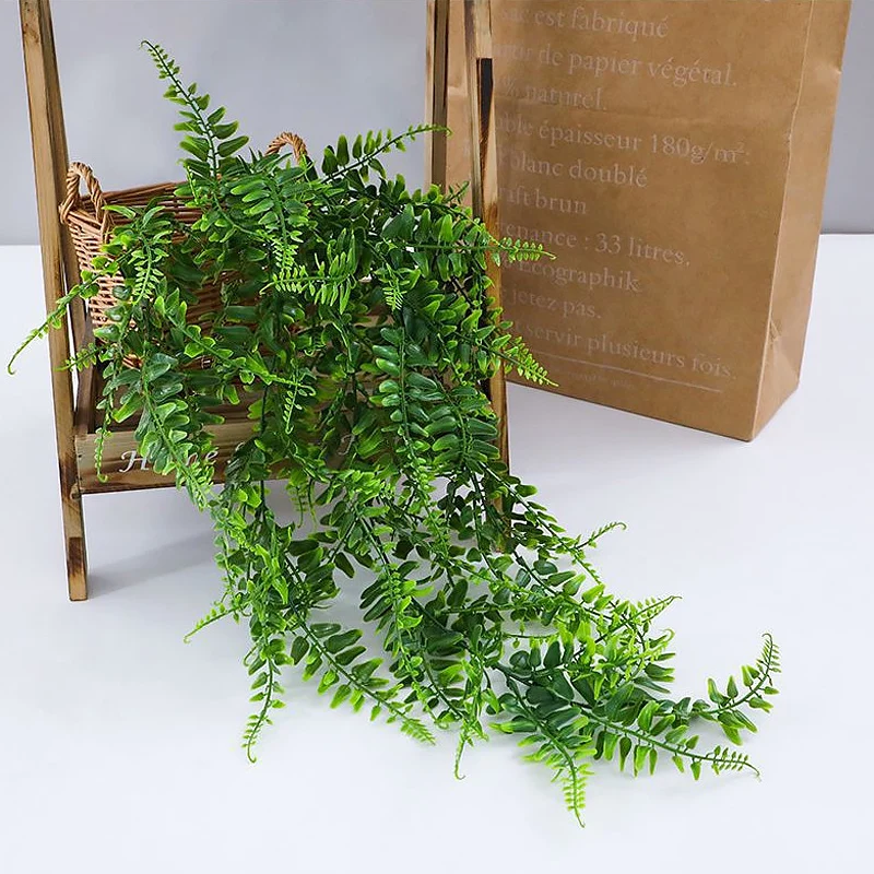 3/1 Stücke Künstliche Pflanze Reben Hause Dekoration Hängen Kunststoff Blatt Gras Girlande Hochzeit Im Freien Party Dekorationen Gefälschte Rattan Efeu 3/1 Stücke Künstliche Pflanze Reben Hause Dekoration Hängen Kunststoff Blatt Gras Girlande Hochzeit Im Freien Party Dekorationen Gefälschte Rattan Efeu - Image 4