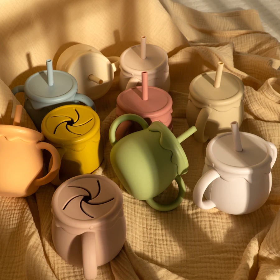 Baby Fütterung Tassen Tragbare Drink Schnabeltasse Feste Lebensmittel Behälter Snack Tasse Kleinkinder Lernen Tassen Neugeborenen Liefert Baby Fütterung Tassen Tragbare Drink Schnabeltasse Feste Lebensmittel Behälter Snack Tasse Kleinkinder Lernen Tassen Neugeborenen Liefert - Image 2