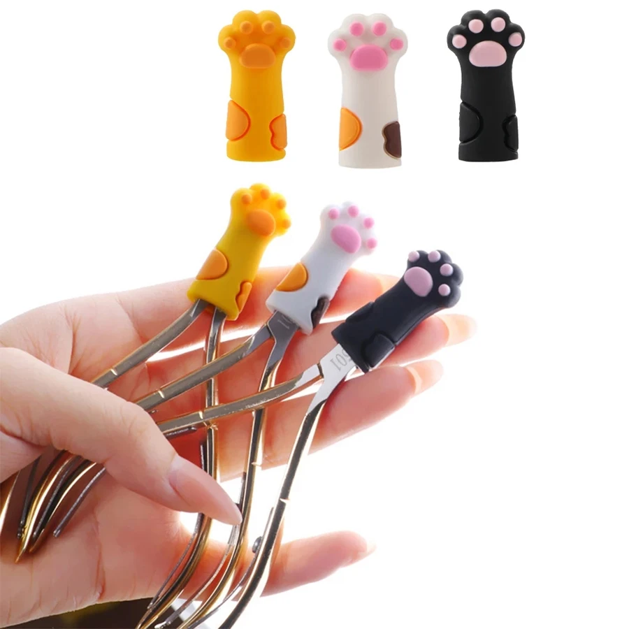 Niedliche Katzenkralle Silikon Pinzette Schutz Für Nagelpflege Niedliche Katzenkralle Silikon Pinzette Schutz Für Nagelpflege - Image 4