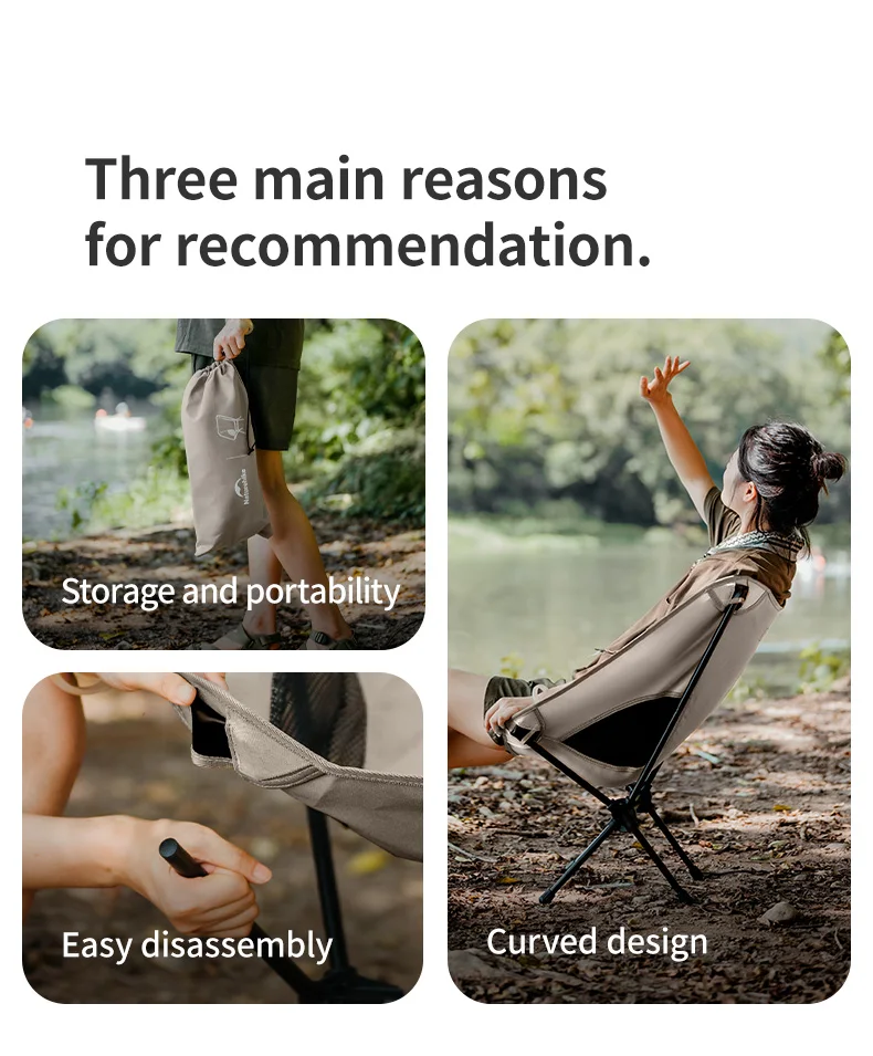 Naturehike Chair Foldable Chair Camping Lightweight Khaki Picnic Bbq Fishing Widen Chairs Outdoor Equipment Portable Naturehike Chair Foldable Chair Camping Lightweight Khaki Picnic Bbq Fishing Widen Chairs Outdoor Equipment Portable - Image 9