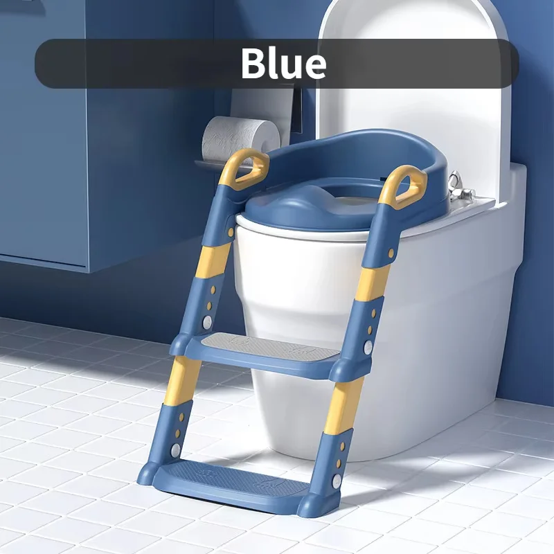 New Children'S Toilet Stepped Baby Boys And Girls Toilet Training Foldable Foot Stool Toilet Seat Ring Stepped Assisted Tool New Children'S Toilet Stepped Baby Boys And Girls Toilet Training Foldable Foot Stool Toilet Seat Ring Stepped Assisted Tool - Image 4