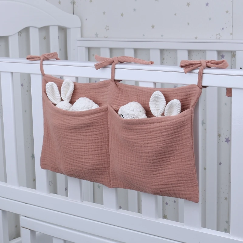 Babybett-Organizer, Kinderbett, Caddy, Bett, Aufbewahrungstasche, 2 Taschen, Nachttisch, Hängende Windel, Kinderzimmer, Spielzeug, Tasche, Windeln, Kinderwagen, Organisieren Babybett-Organizer, Kinderbett, Caddy, Bett, Aufbewahrungstasche, 2 Taschen, Nachttisch, Hängende Windel, Kinderzimmer, Spielzeug, Tasche, Windeln, Kinderwagen, Organisieren - Image 13