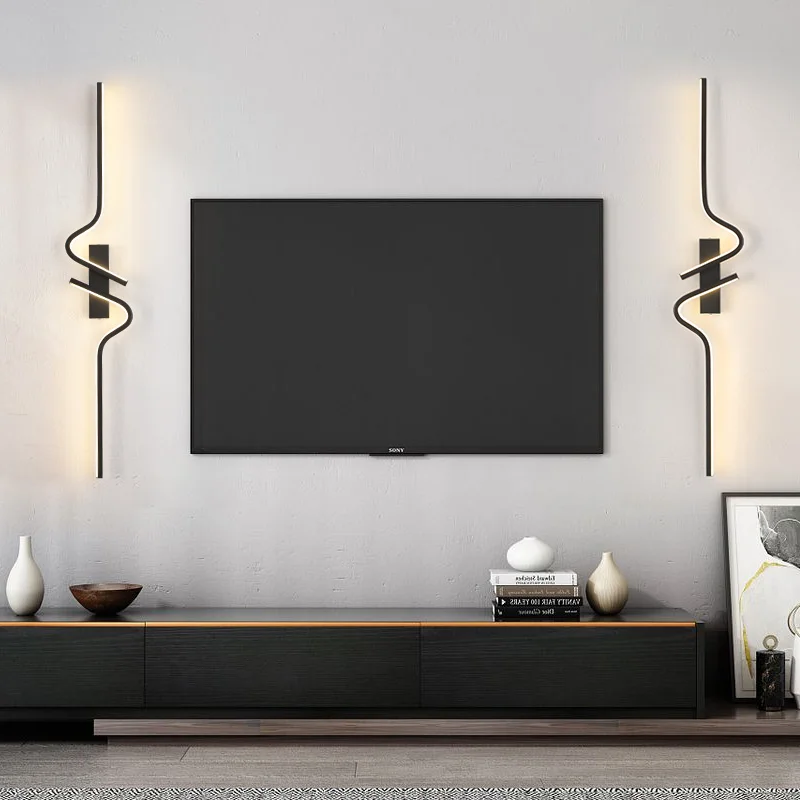 Moderne Led Wand Lampe Minimalistischen Schlafzimmer Nacht Wand Leuchte Led-Leuchten Für Wohnzimmer Tv Sofa Wohnkultur Hintergrund Wand Lampe Moderne Led Wand Lampe Minimalistischen Schlafzimmer Nacht Wand Leuchte Led-Leuchten Für Wohnzimmer Tv Sofa Wohnkultur Hintergrund Wand Lampe - Image 3