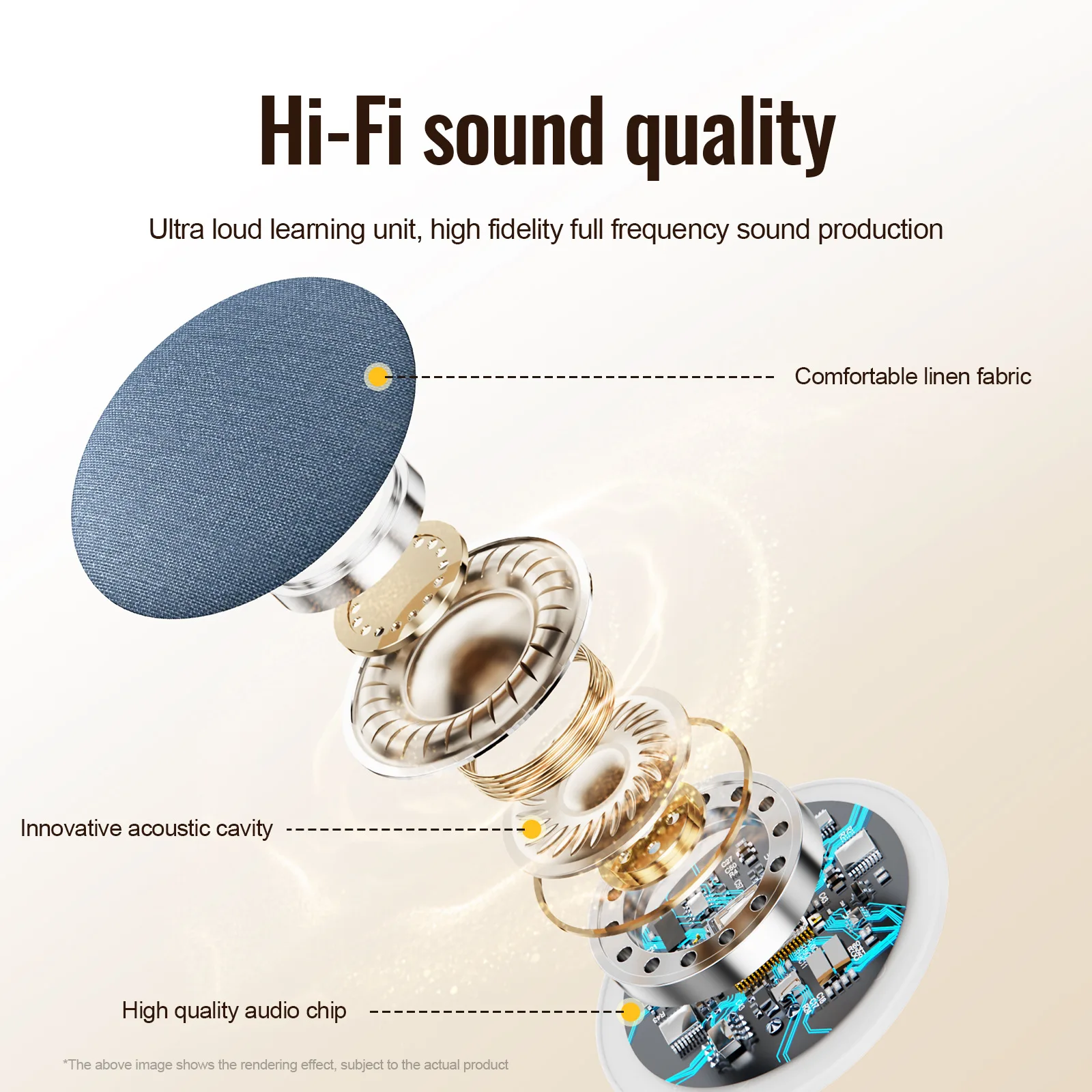 Kabelloser Kissen-Lautsprecher Mit Bluetooth 5.4 – 360° Surround-Sound, Hifi-Stereo &Amp; Schlafhilfe Für Ungestörten Privaten Audiogenuss Kabelloser Kissen-Lautsprecher Mit Bluetooth 5.4 – 360° Surround-Sound, Hifi-Stereo &Amp; Schlafhilfe Für Ungestörten Privaten Audiogenuss - Image 4