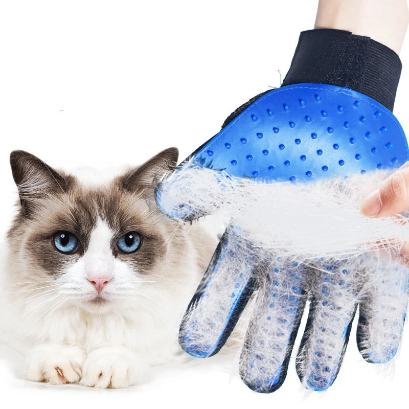 Katzenpflege-Handschuh – Massage- &Amp; Fellpflegebürste Für Katzen Katzenpflege-Handschuh – Massage- &Amp; Fellpflegebürste Für Katzen - Image 2