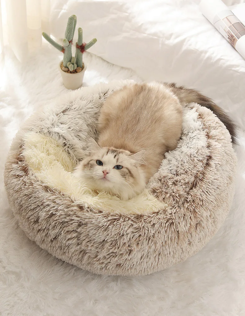 Autumn And Winter Soft Plush Pet Bed And Pet Bed Winter Warm And Cold Plush Comforter Nest Shell Cat Nest Semi-Enclosed Cat Nest Autumn And Winter Soft Plush Pet Bed And Pet Bed Winter Warm And Cold Plush Comforter Nest Shell Cat Nest Semi-Enclosed Cat Nest - Image 29