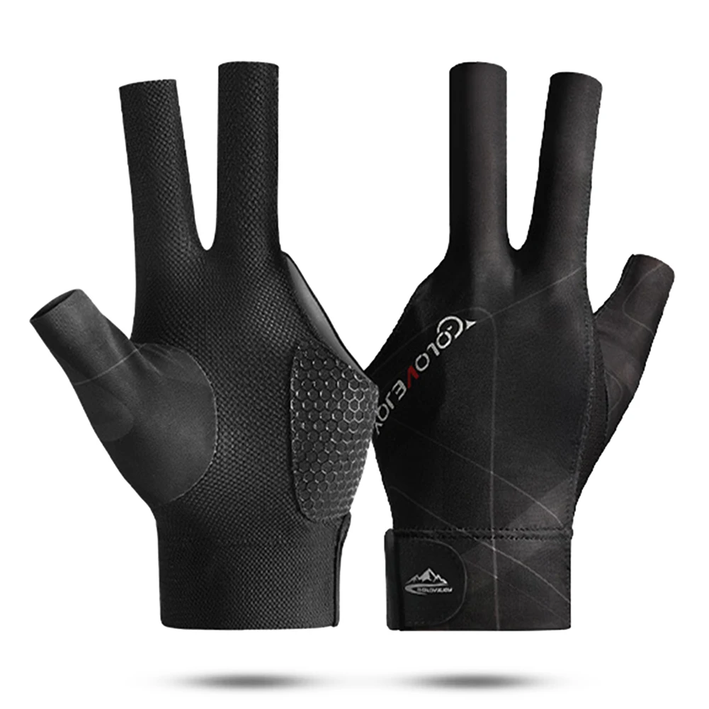 1Pc Professional Billiards Gloves Anti-Slip Pool Shooters Open 3 Fingers Glove Billiard Gloves High Quality Billiard Accessories 1Pc Professional Billiards Gloves Anti-Slip Pool Shooters Open 3 Fingers Glove Billiard Gloves High Quality Billiard Accessories - Image 7