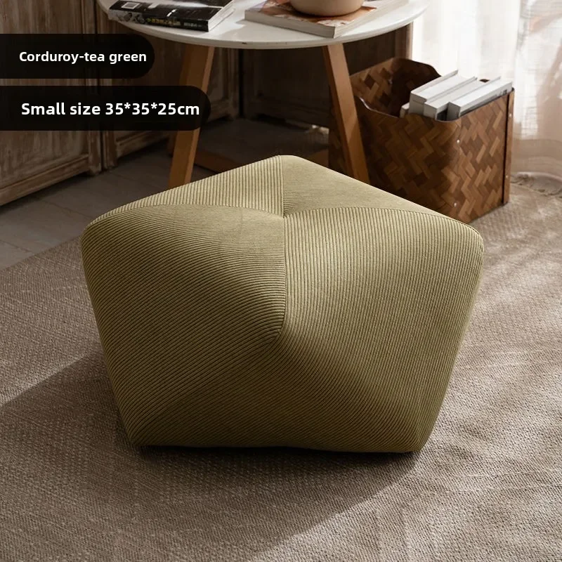 Solid Wood Octagonal Stool For Home Use, Shoe Changing Sofa, Footrest, Low Stool, Makeup Seat, Pedestal Solid Wood Octagonal Stool For Home Use, Shoe Changing Sofa, Footrest, Low Stool, Makeup Seat, Pedestal - Image 10