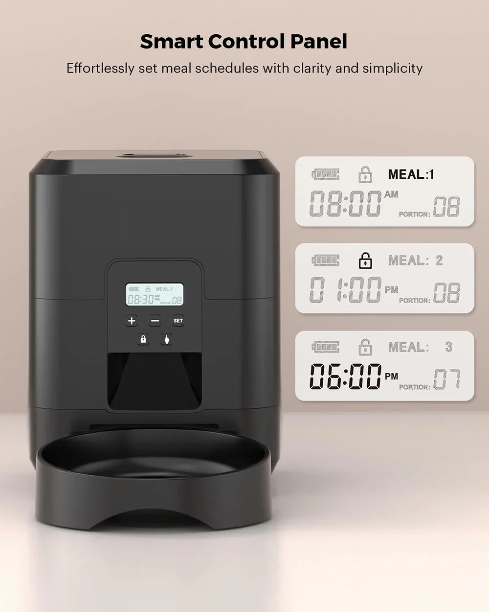 Smart Pet Feeder Automatic Cat Feeder Dog Slow Food Machine With Timed Quantitative Automatic Cat Food Dispenser Cat Dog Bowl Smart Pet Feeder Automatic Cat Feeder Dog Slow Food Machine With Timed Quantitative Automatic Cat Food Dispenser Cat Dog Bowl - Image 9