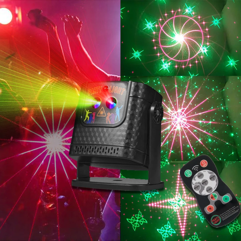 Yr10 Mini 60-Muster-Projektor – Led Partylicht Mit Fernbedienung Für Dj, Disco, Bühne Und Weihnachten Yr10 Mini 60-Muster-Projektor – Led Partylicht Mit Fernbedienung Für Dj, Disco, Bühne Und Weihnachten - Image 2