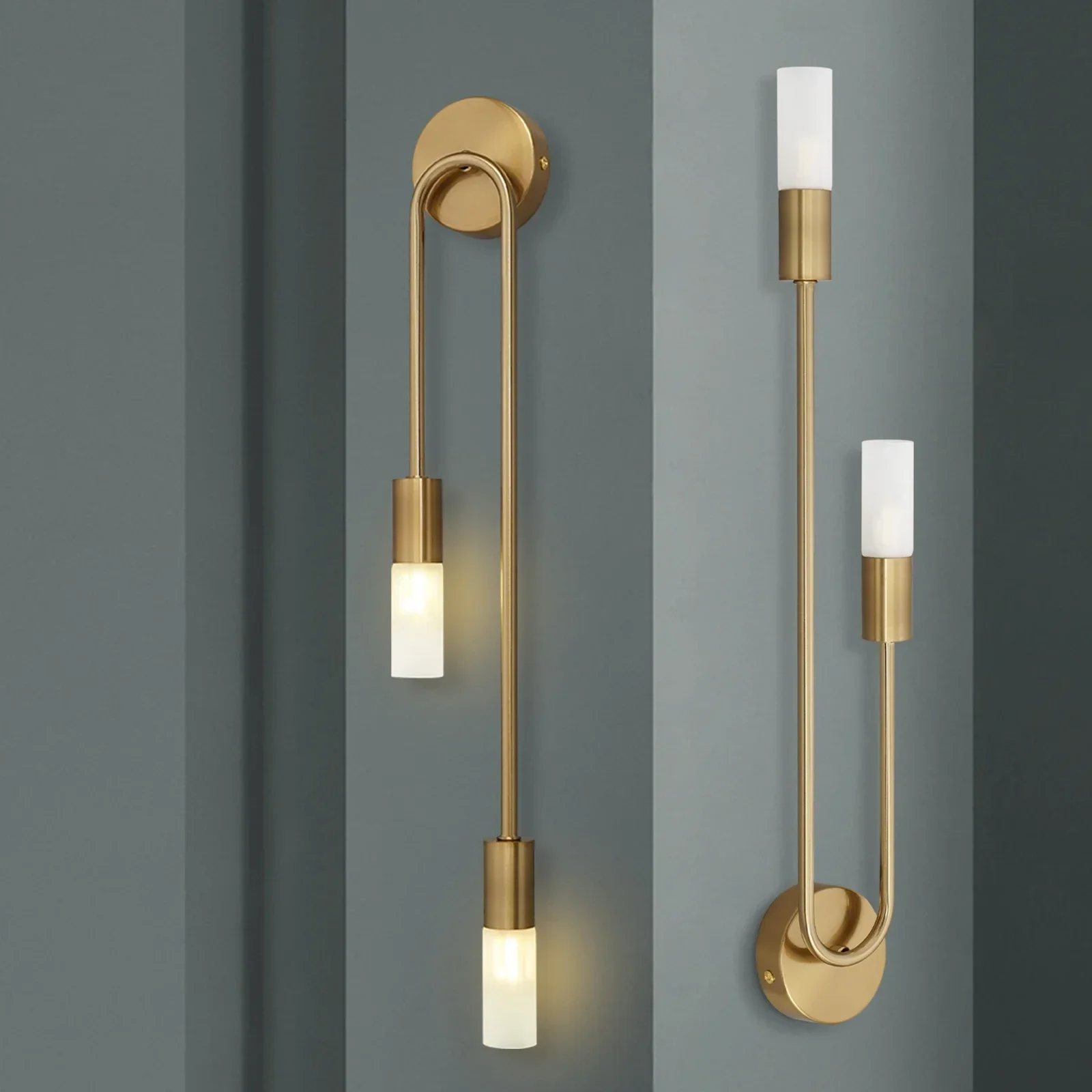 Moderne Led-Wandleuchte Gold Nordische Lange Streifen-Wandlampen Für Wohnzimmer Schlafzimmer Badezimmer Flur Korridor Hintergrund Innendekoration Moderne Led-Wandleuchte Gold Nordische Lange Streifen-Wandlampen Für Wohnzimmer Schlafzimmer Badezimmer Flur Korridor Hintergrund Innendekoration - Image 3
