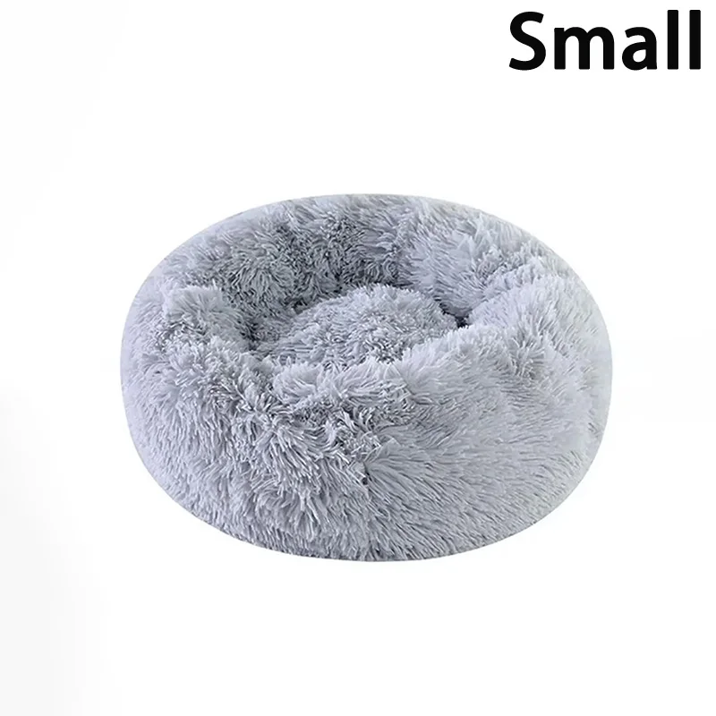 Soft Pet Cat Bed Pad Plush Warm Faux Fur Dog Calm Bed Donut Round Bed Comfortable Sleeping Washable For Small Medium Dog And Cat Soft Pet Cat Bed Pad Plush Warm Faux Fur Dog Calm Bed Donut Round Bed Comfortable Sleeping Washable For Small Medium Dog And Cat - Image 11