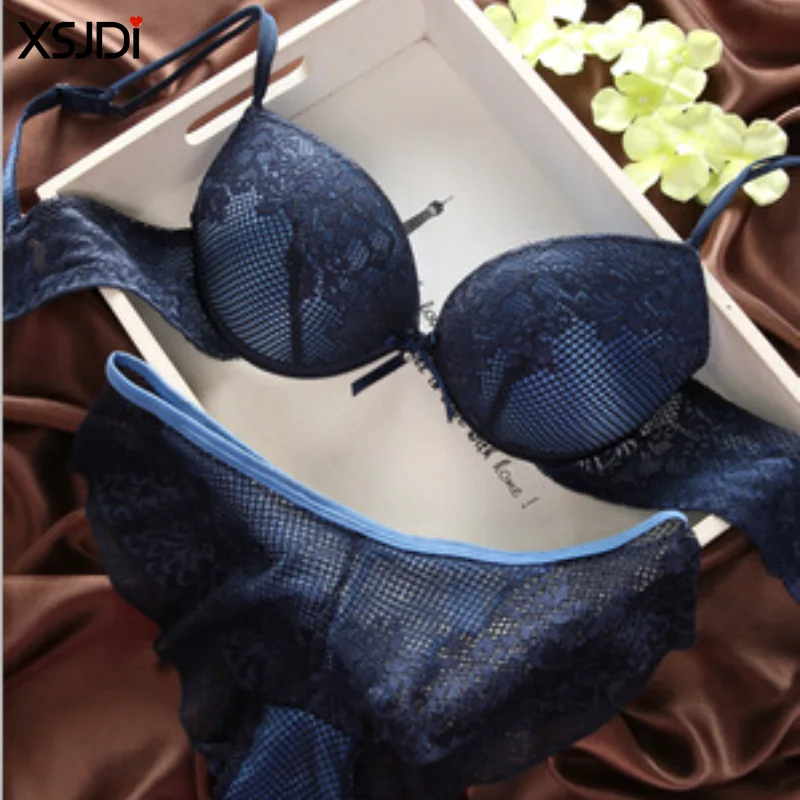 Frauen Sexy Spitze Bh Set Mode Dünne Tiefe V Bh Push-Up Unterwäsche Lenceria Mujer Vintage Gestickte Einfarbig Bh Set Frauen Sexy Spitze Bh Set Mode Dünne Tiefe V Bh Push-Up Unterwäsche Lenceria Mujer Vintage Gestickte Einfarbig Bh Set - Image 5