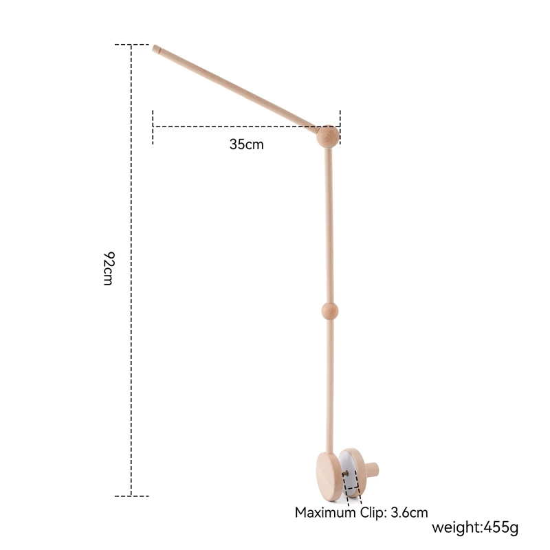 Krippe Glocke Spielzeug Holz Halterung 0-12 Monate Neugeborenen Cartoon Runde Kleine Bär Mobile Hängen Rassel Halterung Baby Bett Glocke Halter Krippe Glocke Spielzeug Holz Halterung 0-12 Monate Neugeborenen Cartoon Runde Kleine Bär Mobile Hängen Rassel Halterung Baby Bett Glocke Halter – Bild 7