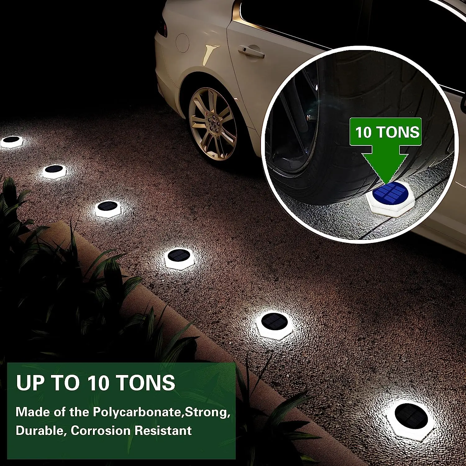 Solar Lichter Outdoor Solar Garten Schritt Beleuchtung Wasserdicht Für Treppen Terrasse Pathway Yard Zaun Wand Lampe Weihnachten Dekoration Solar Lichter Outdoor Solar Garten Schritt Beleuchtung Wasserdicht Für Treppen Terrasse Pathway Yard Zaun Wand Lampe Weihnachten Dekoration - Image 3