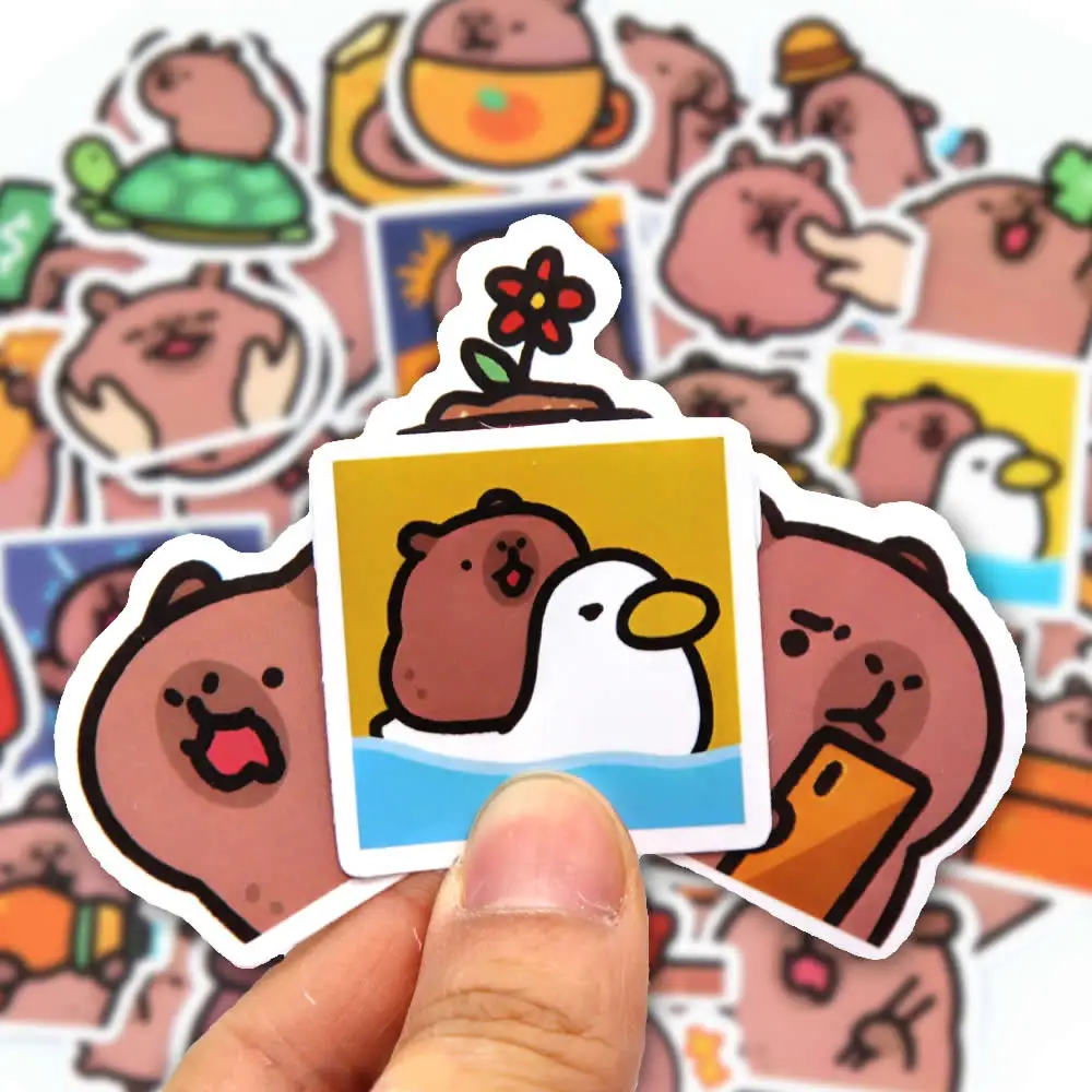 10/50/100 Stück Capybaras Aufkleber Cartoon Niedliche Aufkleber Spielzeug Briefpapier Gitarre Telefon Fahrrad Laptop Gepäck Auto Graffiti Kinder Aufkleber 10/50/100 Stück Capybaras Aufkleber Cartoon Niedliche Aufkleber Spielzeug Briefpapier Gitarre Telefon Fahrrad Laptop Gepäck Auto Graffiti Kinder Aufkleber