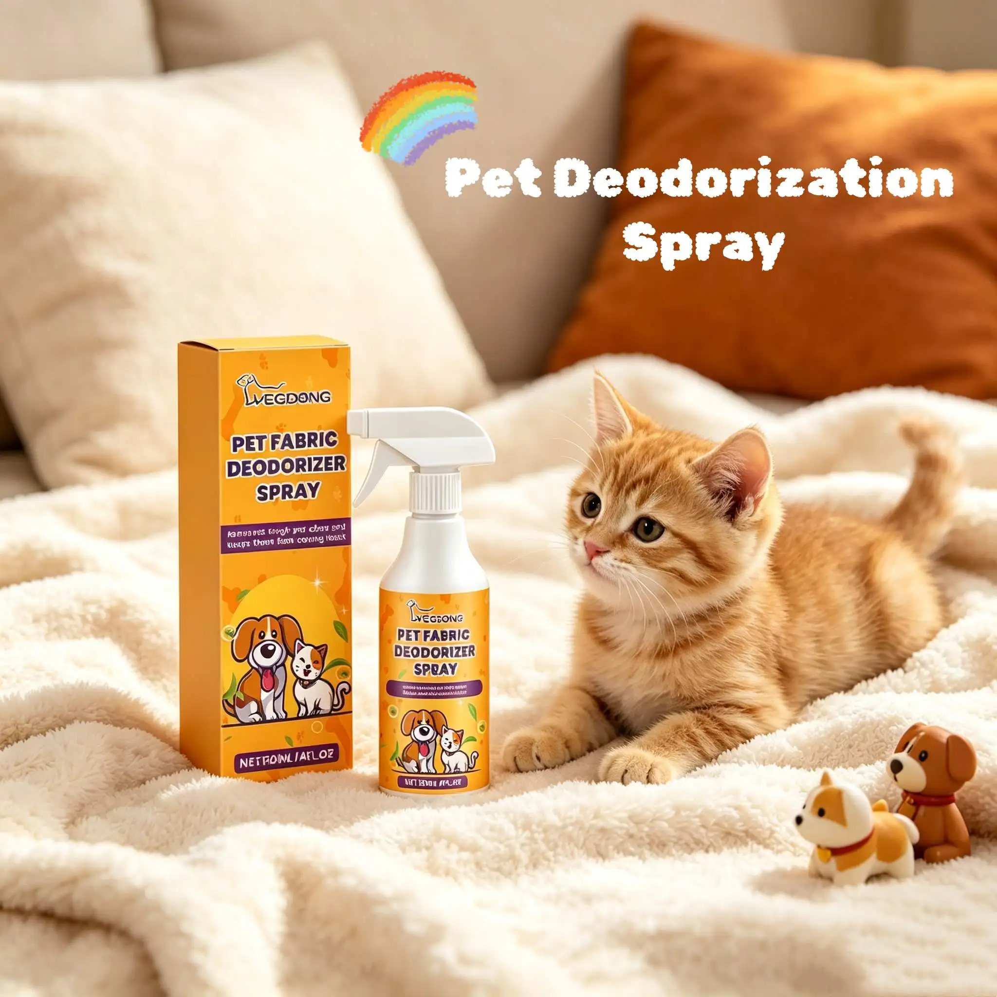 Haustier-Deodorant-Spray Für Hunde &Amp; Katzen Haustier Deodorant Spray