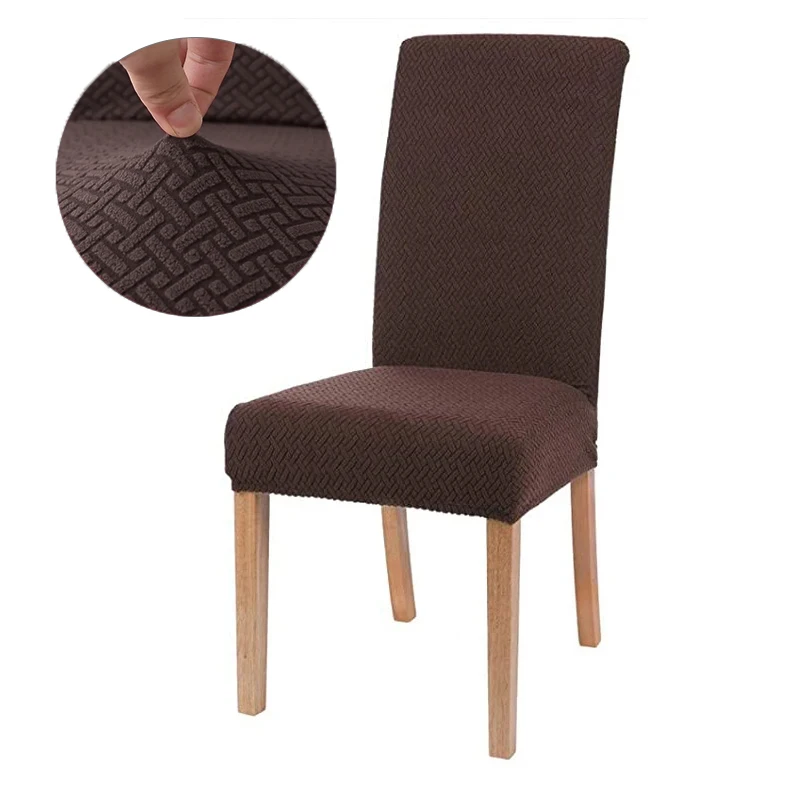 Durable Elastic Fabric Cover For Dining Chairs,Jacquard Chair Cover,Chairs Covers Stretch For Kitchens Home Living Room Decor Durable Elastic Fabric Cover For Dining Chairs,Jacquard Chair Cover,Chairs Covers Stretch For Kitchens Home Living Room Decor - Image 18