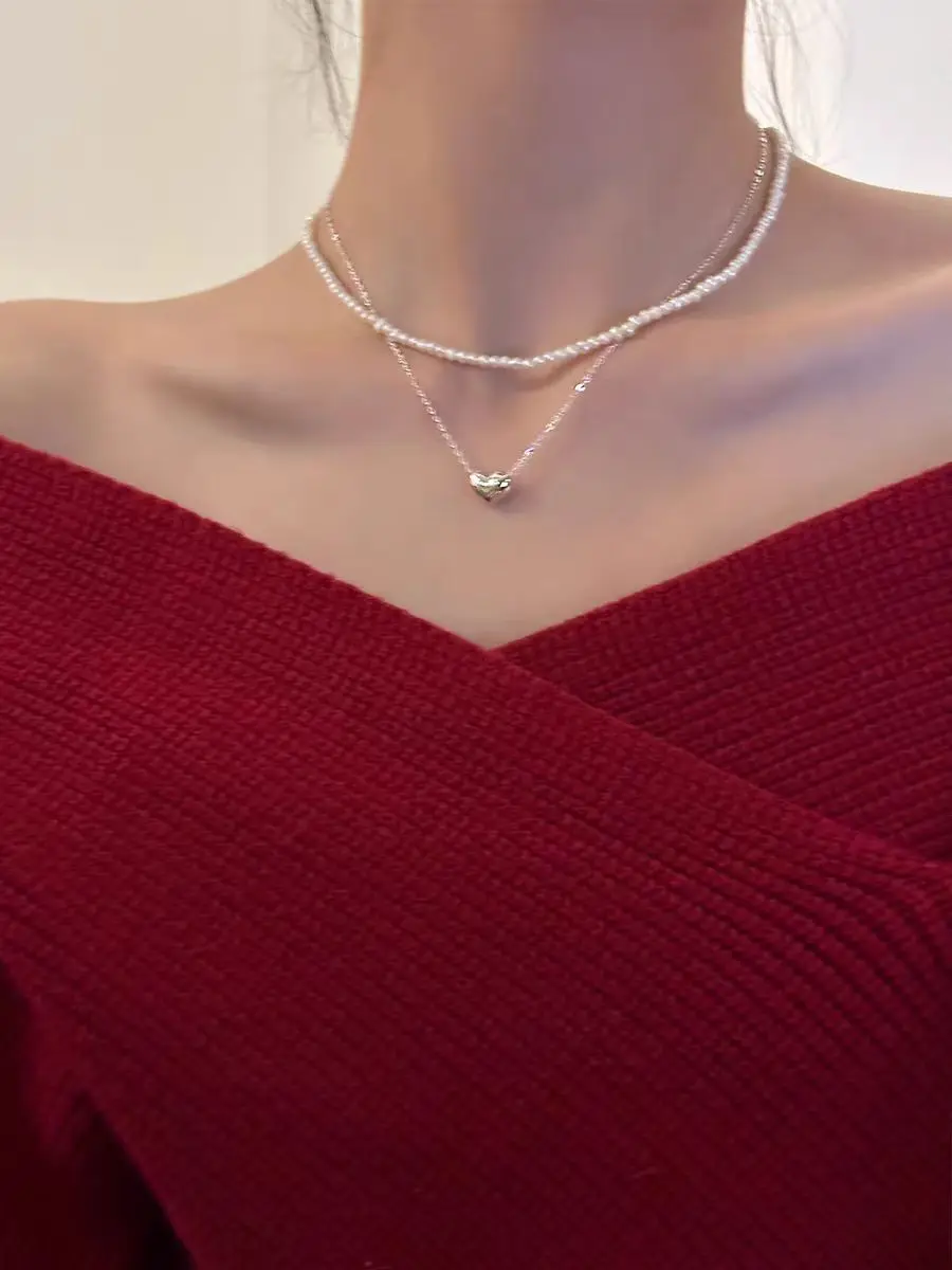 Lgkgl 925 Sterling Silber Glänzend Herz Anhänger Vergoldet 14 Karat Gold Halskette Frauen Mode Temperament Jahrestag Schmuck Lgkgl 925 Sterling Silber Glänzend Herz Anhänger Vergoldet 14 Karat Gold Halskette Frauen Mode Temperament Jahrestag Schmuck - Image 6