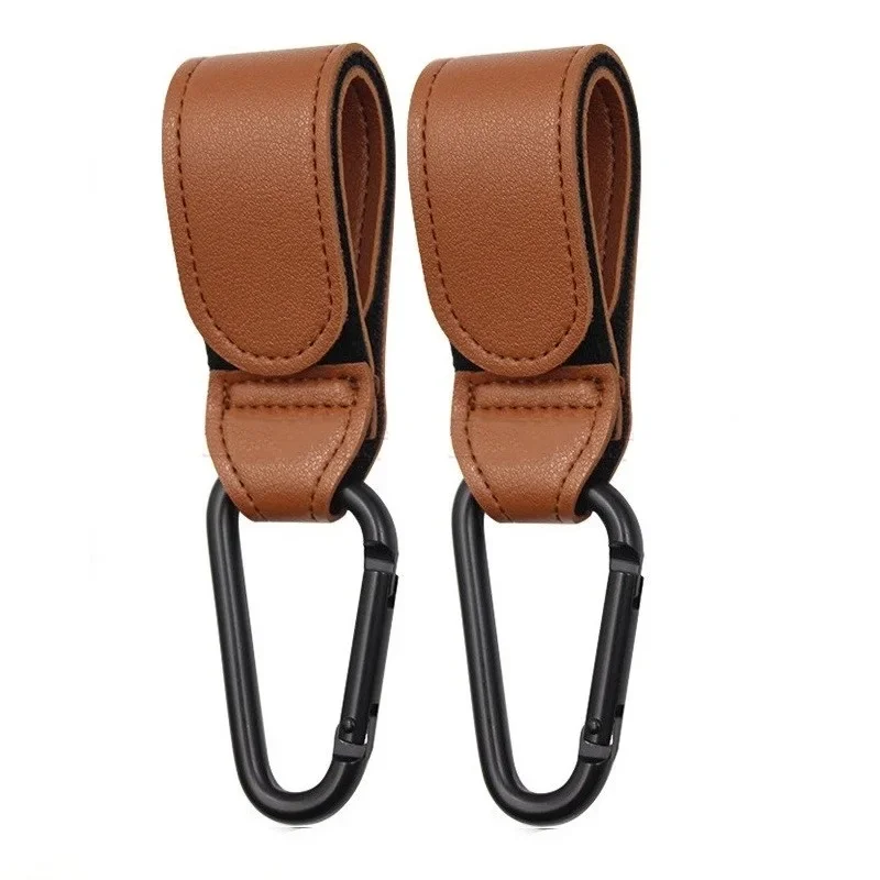 1/2Pcs Pu Leather Baby Bag Stroller Hook Pram Cart Organizer 360 Degree Rotatable Hook High-Quality Crochet Stroller Accessories 1/2Pcs Pu Leather Baby Bag Stroller Hook Pram Cart Organizer 360 Degree Rotatable Hook High-Quality Crochet Stroller Accessories - Image 13