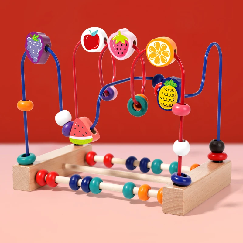 Baby Toddler Early Education Intelligence Building Blocks Beads Attention Span Toys For Boys And Girls Ages 1 To 3 Baby Toddler Early Education Intelligence Building Blocks Beads Attention Span Toys For Boys And Girls Ages 1 To 3 - Image 4