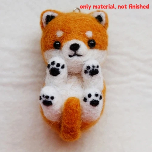 Schafe Filz Poke Katze Handgemachte Material Tasche Für Anfänger Diy Wolle Nadel Filzen Simulation Kreative Tier Geschenke Schafe Filz Poke Katze Handgemachte Material Tasche Für Anfänger Diy Wolle Nadel Filzen Simulation Kreative Tier Geschenke - Image 10