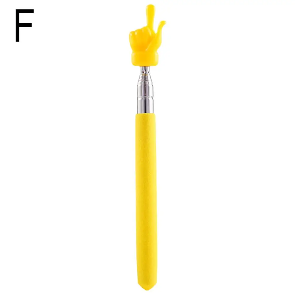 Einziehbarer Lehrer-Zeiger, Finger-Design, Edelstahl, Teleskopisch, Für Den Schulunterricht, Zeigerstab, Lehrerbedarf Für Das Klassenzimmer Einziehbarer Lehrer-Zeiger, Finger-Design, Edelstahl, Teleskopisch, Für Den Schulunterricht, Zeigerstab, Lehrerbedarf Für Das Klassenzimmer - Image 7