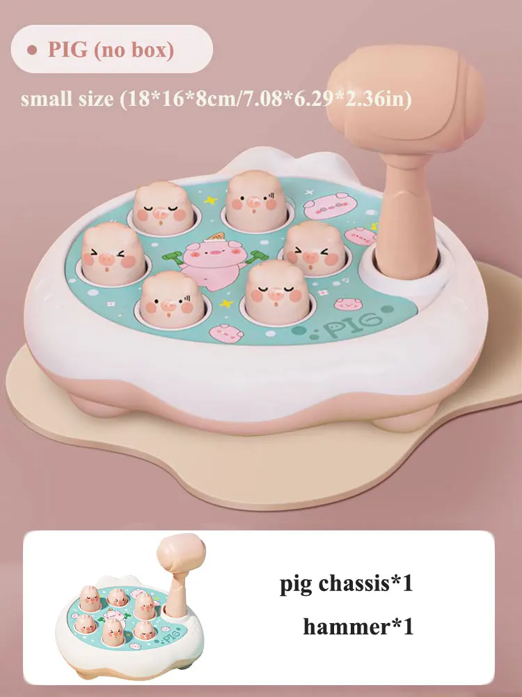 Ente/Frosch/Schwein Baby Spielzeug Montessori Lernspiel Lernpuzzle Geschenk Für 12–24 Monate Kleinkind Junge/Mädchen Mit Hammer Ente/Frosch/Schwein Baby Spielzeug Montessori Lernspiel Lernpuzzle Geschenk Für 12–24 Monate Kleinkind Junge/Mädchen Mit Hammer - Image 9
