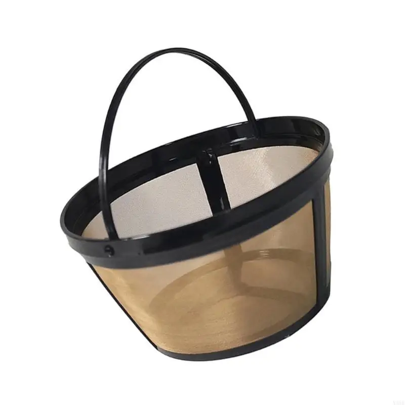 Benutzerfreundlicher Metallkaffeefilter Für 4/6/8/12 Tassen Korbstil Seal -Sermach Benutzerfreundlicher Metallkaffeefilter Für 4/6/8/12 Tassen Korbstil Seal -Sermach - Image 2