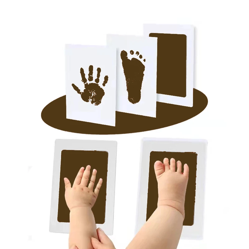 Newborn Baby Diy Hand And Footprint Kit Ink Pads Photo Frame Handprint Toddlers Souvenir Accessories Safe Clean Baby Shower Gift Newborn Baby Diy Hand And Footprint Kit Ink Pads Photo Frame Handprint Toddlers Souvenir Accessories Safe Clean Baby Shower Gift - Image 12