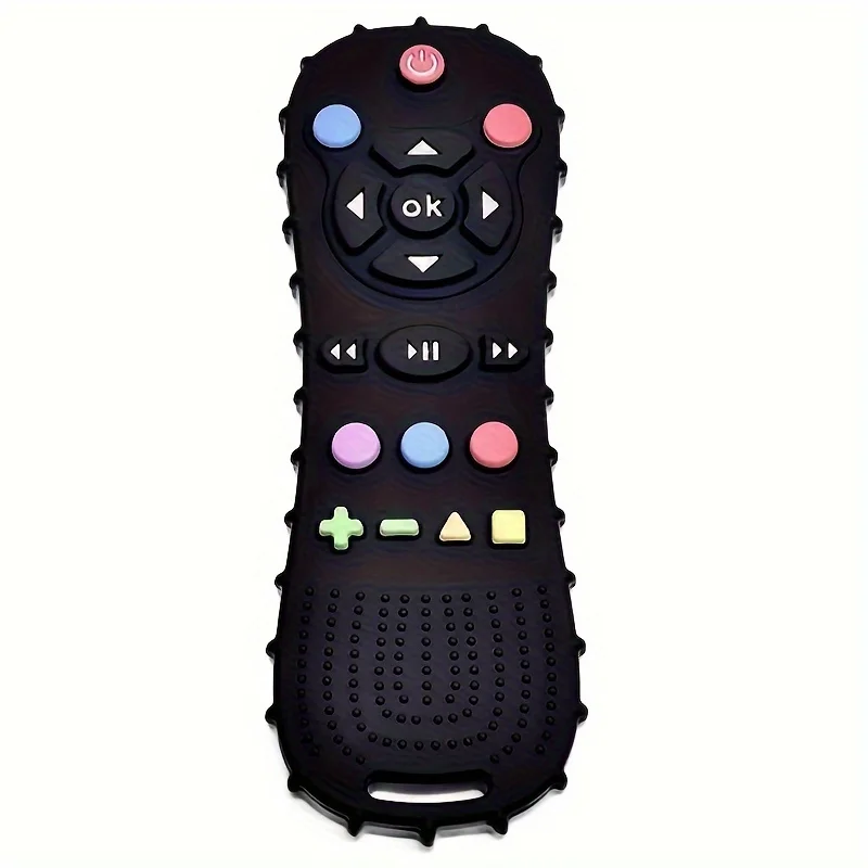 Montessori Baby Silicone Teether Toys Toddler Remote Control Boys Girls Gift Sensory Toys Montessori Baby Silicone Teether Toys Toddler Remote Control Boys Girls Gift Sensory Toys - Image 13