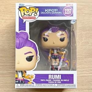 Funko Pop! HUNTR/X K-POP Dämonenjäger Rumi # 2257 Original Vinyl-Figur Anime Sammlerstück Modell Desktop-Ornament Geschenk für Fans