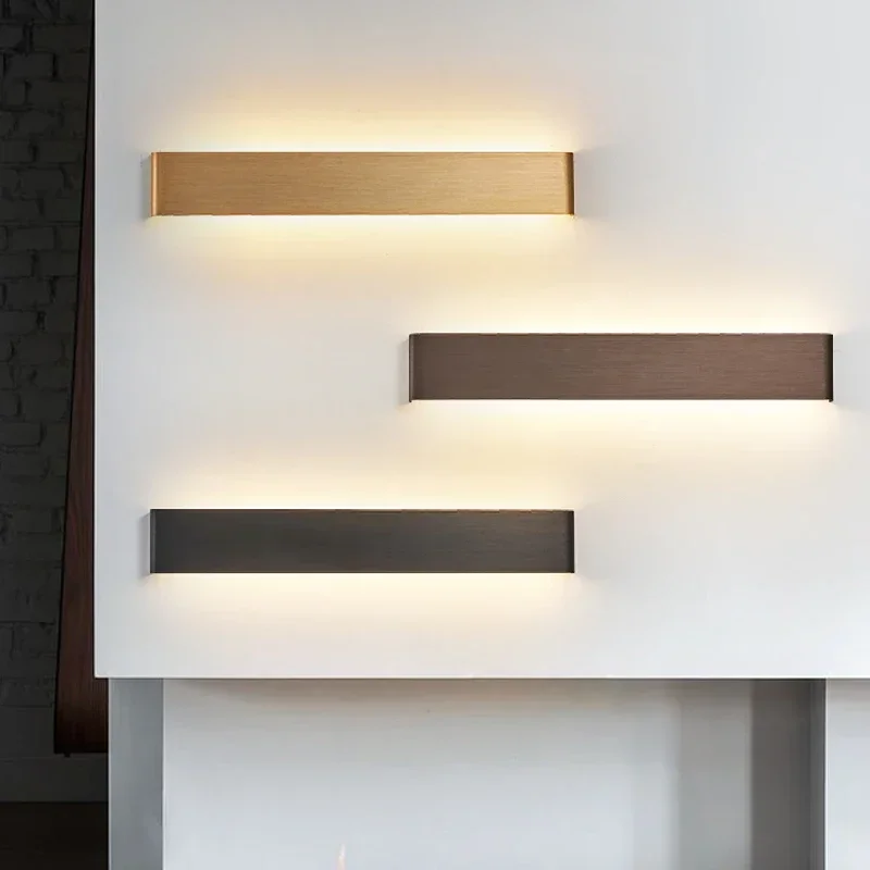 Moderne Led-Wandleuchte Für Nachttisch, Wohnzimmer, Treppen, Gang, Badezimmer, Heimdekoration, Wandleuchte, Innenbeleuchtung, Glanz Moderne Led-Wandleuchte Für Nachttisch, Wohnzimmer, Treppen, Gang, Badezimmer, Heimdekoration, Wandleuchte, Innenbeleuchtung, Glanz - Image 2