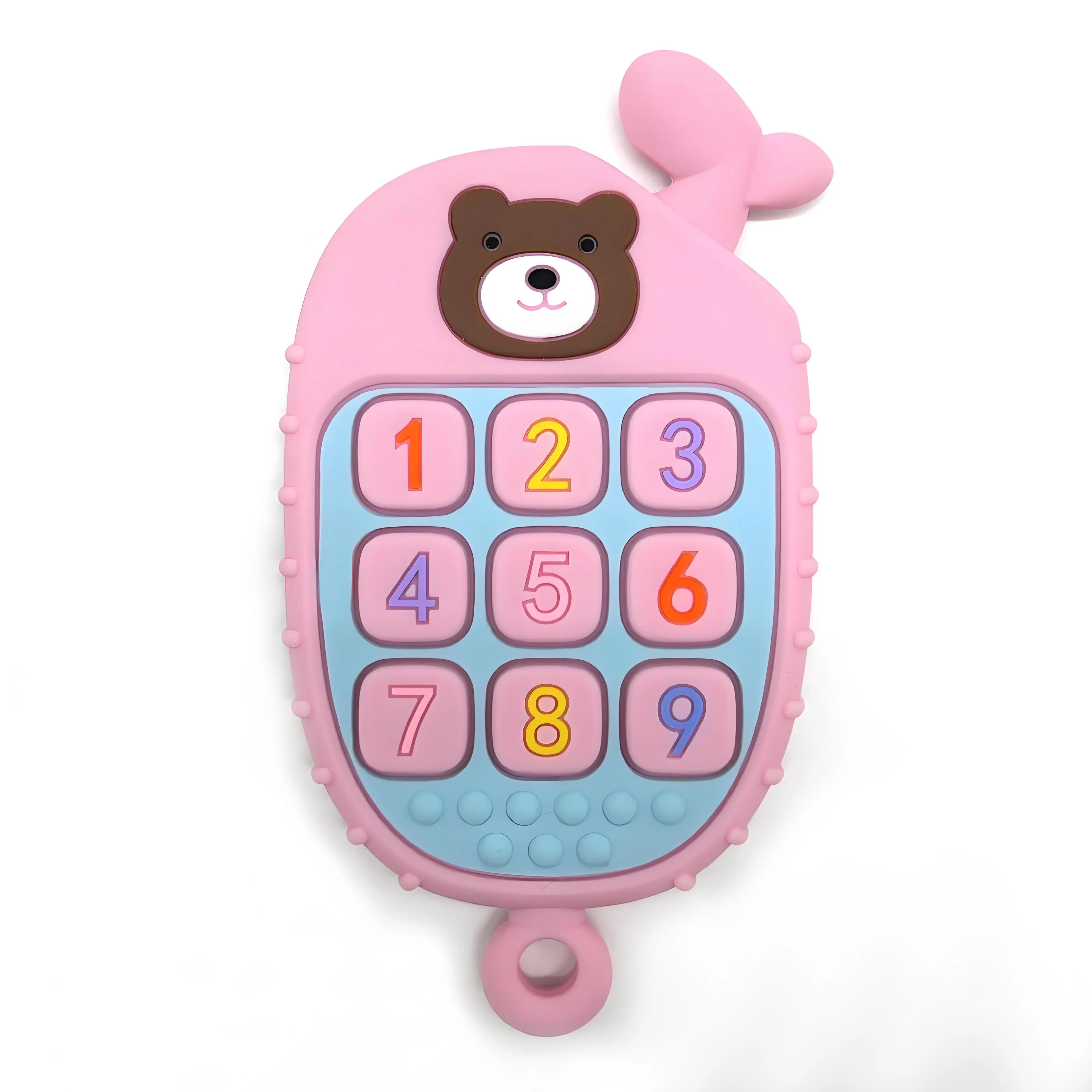 Montessori Baby Silicone Teether Toys Toddler Remote Control Boys Girls Gift Sensory Toys Montessori Baby Silicone Teether Toys Toddler Remote Control Boys Girls Gift Sensory Toys - Image 6