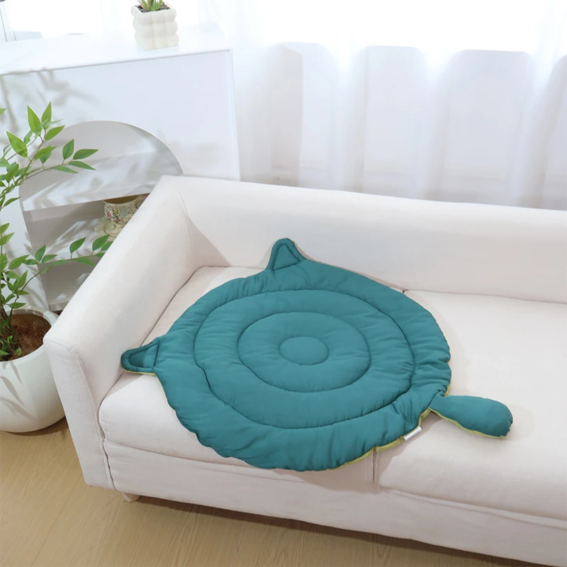 Dog Bed Mat For Sleeping, Big Face Cat Style Cat Bed Pad For All Seasons, Soft Breathable Washable Pet Cushion For Cats Dogs Dog Bed Mat For Sleeping, Big Face Cat Style Cat Bed Pad For All Seasons, Soft Breathable Washable Pet Cushion For Cats Dogs - Image 4