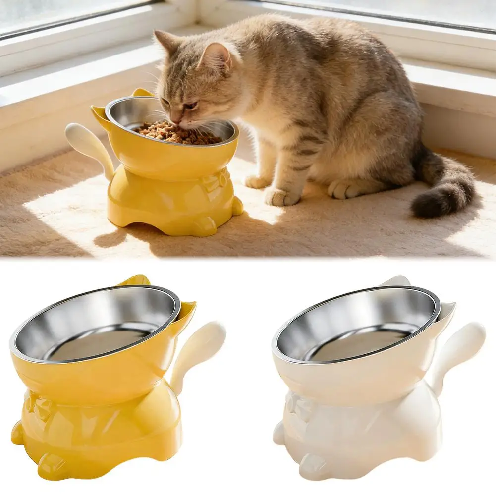 Stainless Steel Cat Bowl Anti-Spill Slanted Cat Food Food Water Dish For Cats Kitten Stainless Steel Cat Bowl Stainless Steel Cat Bowl Anti-Spill Slanted Cat Food Food Water Dish For Cats Kitten Stainless Steel Cat Bowl - Image 21
