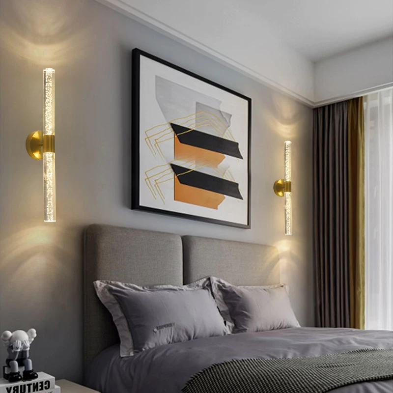 Innenwand Leuchte Nordische Luxus Wand Leuchte Wohnzimmer Schlafzimmer Nachttisch Hintergrund Lampe Wohnkultur Moderne Led Wand Leuchte Innenwand Leuchte Nordische Luxus Wand Leuchte Wohnzimmer Schlafzimmer Nachttisch Hintergrund Lampe Wohnkultur Moderne Led Wand Leuchte - Image 3