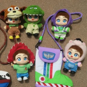 Toy Story 5 Blind Box Andy Vinyl-Plüsch-Anhänger Actionfiguren Buzz Lightyear Jessie Woody Puppe Niedliche Anime Mystery Box Spielzeug Geschenk