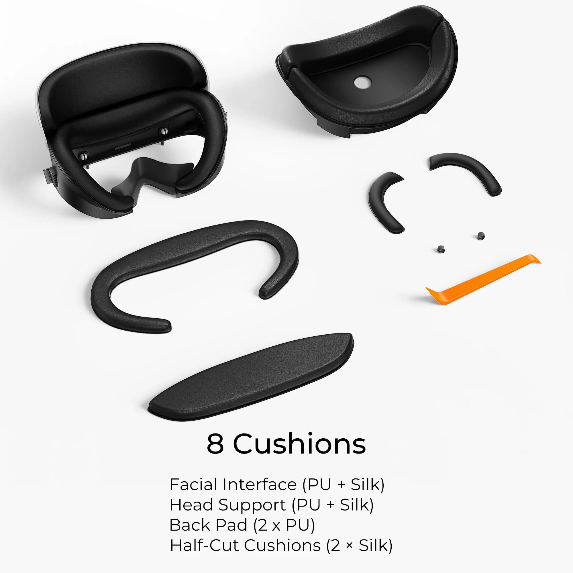 Geekvr Gesichtspolster Für Pico 4 Ultra – Gesichtsmaske Und Kopfband Für Pico 4/Pro Vr-Headset Geekvr Gesichtspolster Für Pico 4 Ultra – Gesichtsmaske Und Kopfband Für Pico 4/Pro Vr-Headset - Image 7