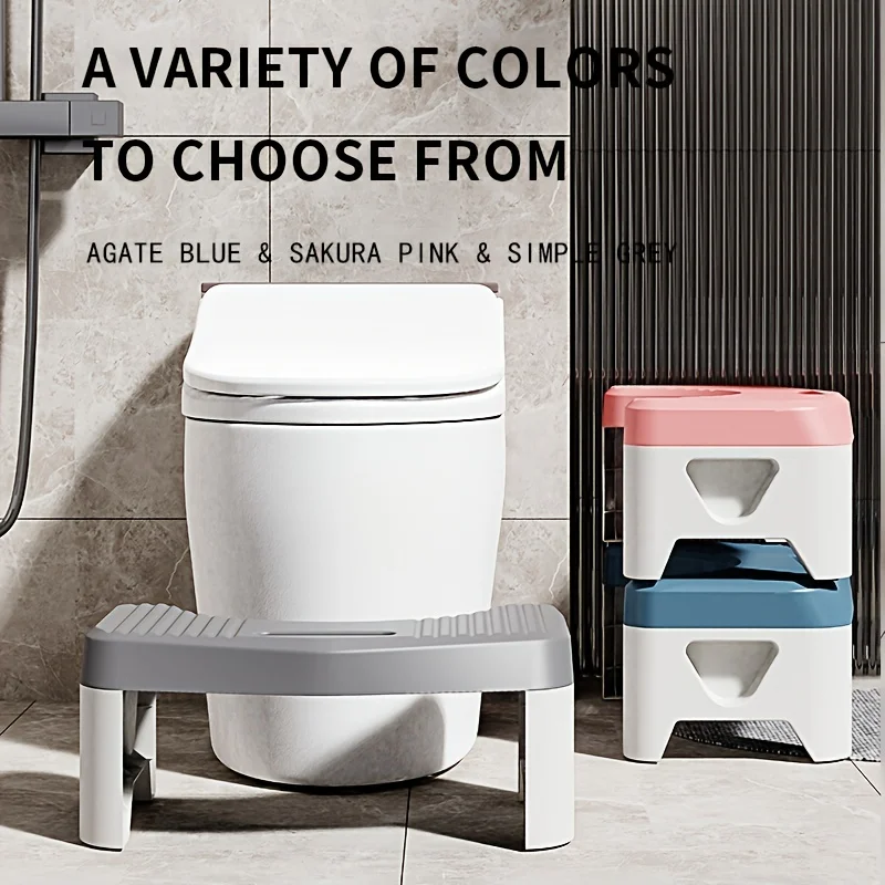 Komfort-Toilettenhocker Für Erwachsene Kinder, Schwangere Frauen, Hockhilfe-Fußhocker. Komfort-Toilettenhocker Für Erwachsene Kinder, Schwangere Frauen, Hockhilfe-Fußhocker. - Image 6
